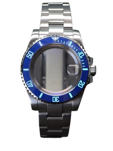 1�� 40mm NH35 �r���v�P�[�X NH34 NH35 NH36 NH38 �~���^ 8215 ETA2824 �����������[�u�����g 28.5mm ������ �I�C�X�^�[�u���X���b�g �T�u�}���[�i�[(Glass cover 1,NH34/35/36/38)