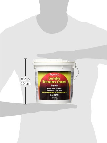 Imperial Manufacturing KK0062 Refractory Cement Buff 12 lb miniatura 2