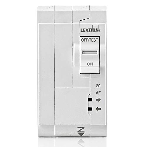 Leviton AFCI Branch Circuit Breaker, 20 Amp, 2-Pole, LB220-AF, White by Leviton - Image 2