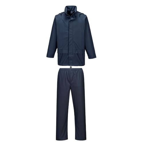 Ensemble de Pluie Coupe Vent Veste Pantalon Etanche Sealtex Essential Portwest