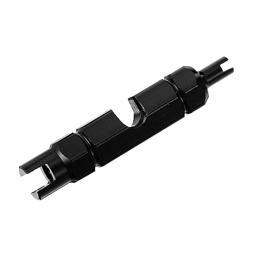 DOITOOL Valve Core Tool Tire Valve Stem Removal Tool Gas Nozzle Wrench Compact Portable