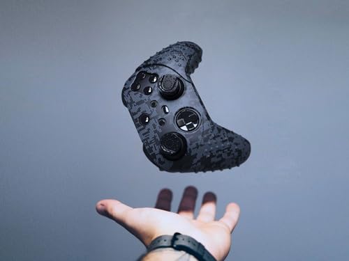 Capa de silicone para gamepad com tampa adequada para XBOX Series X, XBOX Series X Controlador sem f