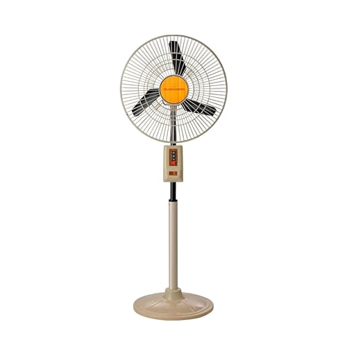 Image of Almonard Mark II 450mm Pedestal Fan | 1400 RPM High Speed Home & Commercial Use | 1 Year Warranty (Ivory)