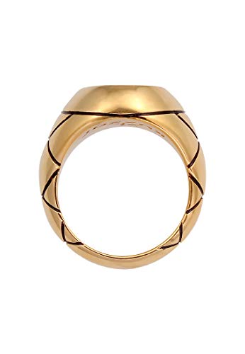 Bague pour hommes Kuzzoi chevalière argent or massif 13mm - 3