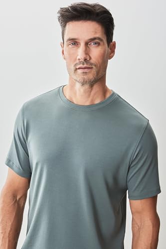Image of Robert Barakett Men's Georgia Tee Short Sleeve Crew Neck Pima Cotton T-Shirt
