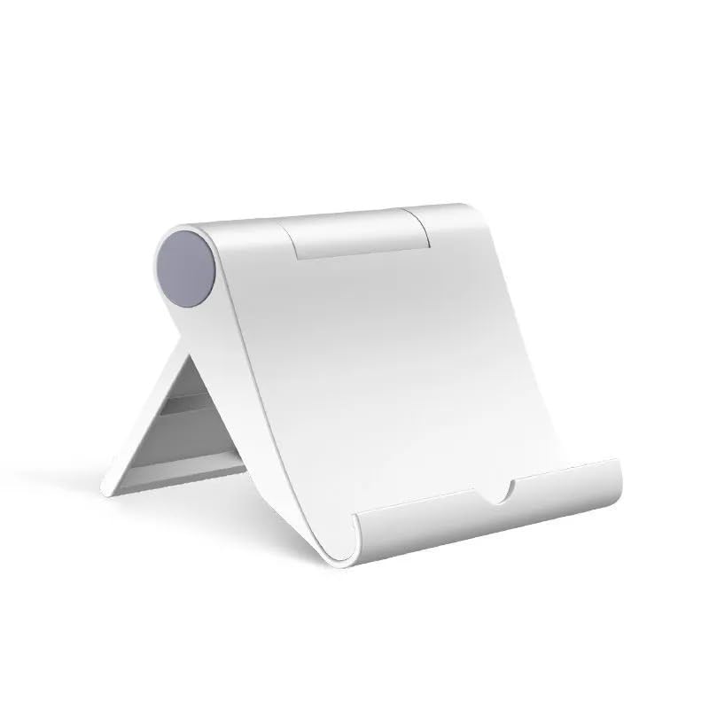 SOLDOUT Universal Foldable Desk Phone Holder Mount Stand For Smart Mobile Phone Tablet Desktop Holder (White)
