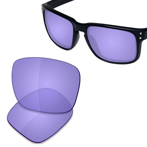 Image of SAUCER Premium Replacement Lenses for Oakley Holbrook OO9102 | UV400 Protection, Anti-Scratch, Precise Fit & Enhanced Clarity