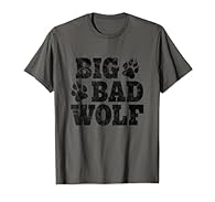 Big Bad Wolf Shirt. A great shirt to wear for Halloween parties, for trick or treat, or any occasions. A perfect gift for Family or Friends. Show off your humor side with these Funny Animal Halloween Shirt. Designed for Men, Women & Kids. Click on ou...