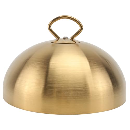 MAGICLULU Tapa De Bistec De Acero Inoxidable Campana Gruesa Para Carne Campana Protectora Para Alimentos Para Uso Cocina y Servicio De Lujo