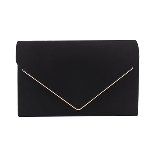 Image of Evening Bags Women Clutch Purse Small Cute Classic Envelop Crossbody Handbag for Formal Wedding Party with Detachable Chain