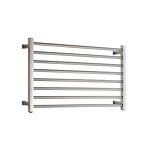 Toallero eléctrico de pared en acero inoxidable de temperatura constante inteligente de 8 barras