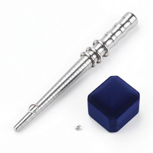 Mandril de acero inoxidable para hacer anillos creativos 5