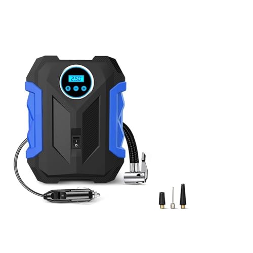 Compresseur de voiture portable pour vos departs en vacances avec gonfleur numerique
