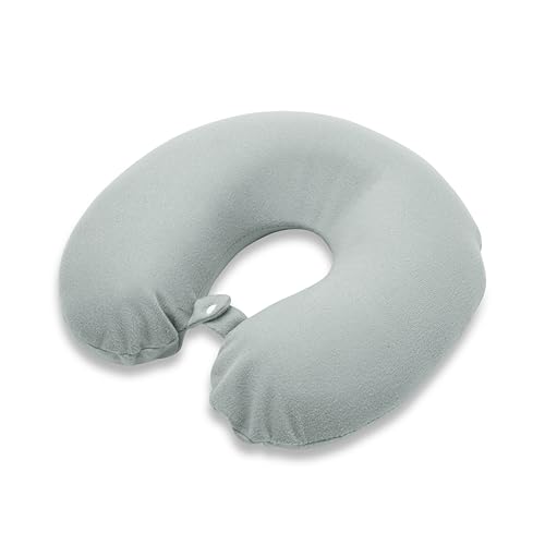 Image of VIP Snooze Travel Neck Pillow | Premium Soft Memory Foam Neck Pillow for Men & Women | Comfortable Cushion | Perfect for Travel & Casual Use (Grey)