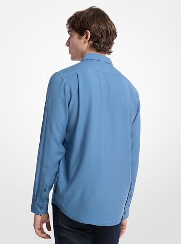 Michael Kors Men's Long Sleeve Two Pocket Crepe Shirt2