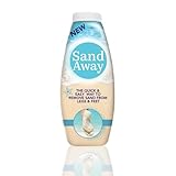 Sand Away - Polvo removedor de arena - 226 g | Eliminador de arena rápido y fácil para playa | Eliminación de arena en polvo de playa