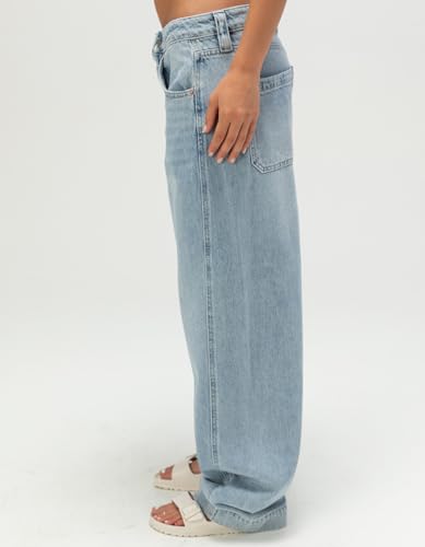 Rsq Womens Low Rise Baggy Barrel Jeans2