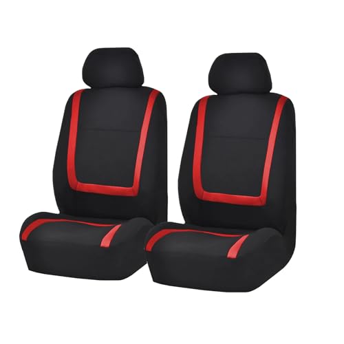 Housses de Siège de Voiture pour Benz GLC Coupe Antidérapant Rouge