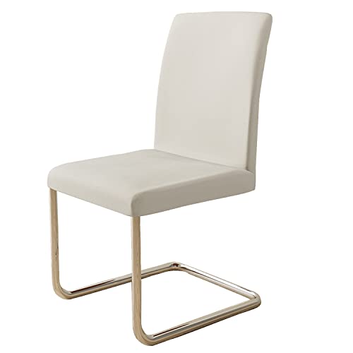 BACoverZone 2 Pieces Housses de Chaise Extensible,Housse de Siège en Velours Lavable,Housse de Chaise Universelle(6) Cover