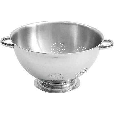 Vegeteseiher - Scolapiatti con manico in acciaio INOX, Ø 375 – 175 x 185 mm