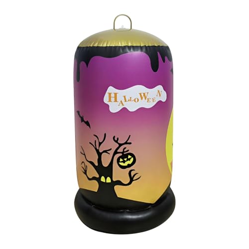 Tour gonflable Halloween effrayante lumineuse pour décoration extérieure