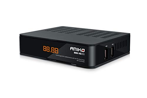  Amiko Mini HD265 DVB-S2 FULL HD CPU 800MHz Compatibile Con card Tivu\'sat Gold
