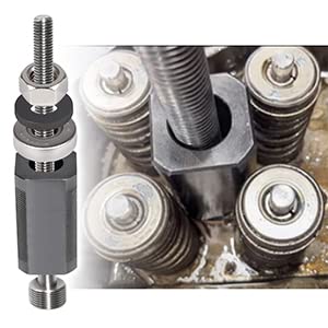 9U-6891 Injector Sleeve Cup Remover & Installer Tool 6pcs Kit Compatible with CAT Caterpillar 3406E C10 C12 C15 C16 C18 Engine Heavy Duty Steel Tools