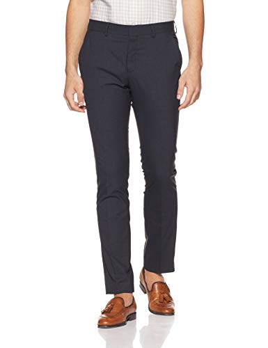 Image of V Dot Men's Slim Fit Formal Trousers