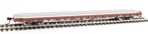 Walthers Mainline 910-5361 HO Scale 60' Pullman-Standard Flatcar - Ready to Run - BNSF Railway #584970