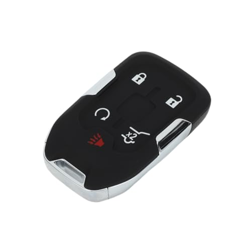 Boîtier de clé cassé pour GMC Sierra résolu avec cette coque 5 boutons HYQ1EA de rechange