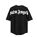 Produktbild Herren und Damen T-Shirt Palm Angel Kurzarm Oberteile, Palm Angel T-Shirt Rundem Ausschnitt Locker Lässige Palm Angel Blusen Tops, Palm Angel Buchstaben Sommertops Kurze Ärmel Mode Bluse