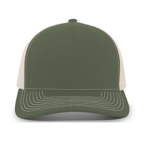 Image of Pacific Headwear Contrast Stitch Trucker Snapback