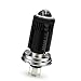 Ruiandsion P45T Ampoule LED pour phare de moto Blanc AC/DC 9-85 V Faisceau haute luminosité avec ventilateur de refroidissement et projecteur pour lampe frontale de moto, sans polarité