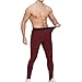 Blaward 2 Pcs Mens Compression Pants Cold Gear Base Layer Athletic Workout Leggings Tights with Pockets Ski Bottoms Underwear