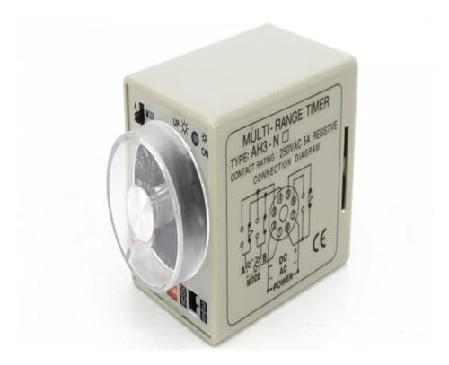 Relais temporisé AH3-NC 220V pour éviter les surcharges de démarrage 8Pin