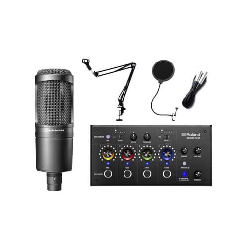 Roland BRIDGECAST + AT2020Zbg PS5 Windows 10 11 Mac iPhoneΉ Q[zMp ~LT[ [h
