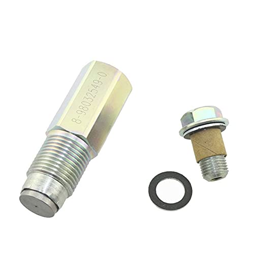 Capteur de pression d'huile 8-98032549-0 et soupape pour Isuzu 4HK1