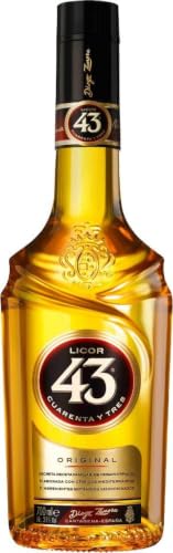Licor 43 Original (1x0,7l) 31% vol., Aromen von Vanille, mediterranen Zitrusfrüchten und aromatischen Gewürzen, trinke ihn pur, mit Milch, mit Espresso oder als fruchtigen Longdrink