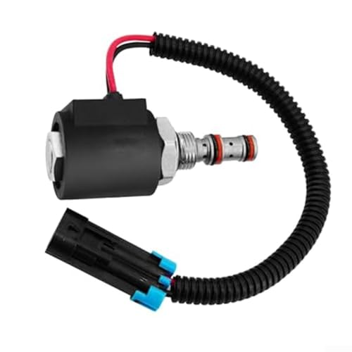 Bobina de la válvula hidráulica de 12V compatible con cargadora Bobcat 7