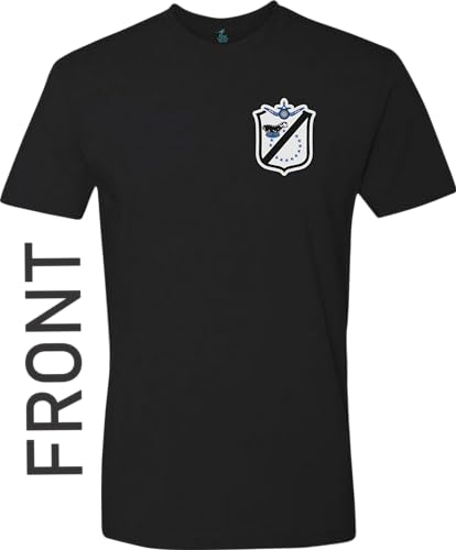 Aviation Squadron VMA-214 "Black Sheep" History T-Shirt (100% cotton), a tribute to the legendary Bulldogs and their remarkable aviation legacy! (XL, Black)3