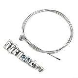 Large compatibilité : compatible avec toutes les motos, ce kit peut être utilisé pour réparer les câbles d'embrayage, d'accélérateur ou de frein.