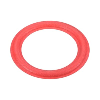 QUARKZMAN Goma Altavoz Espuma Borde Envolvente Anillos 4 Pulgadas 68mm x 100mm Perforado Subwoofer Anillos Repuesto Piezas para Altavoz Reparación o Bricolaje Rojo | Ya disponible en tu tienda friki favorita! En mundofriki.es!