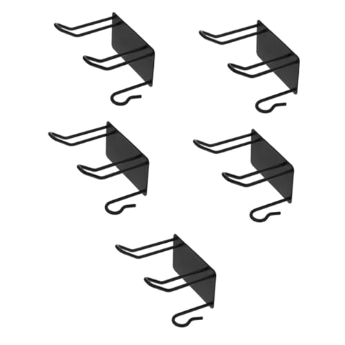 Cabilock 5pcs Handheld Holder Wall Mount Hanger for Handheld Laundry Hanger