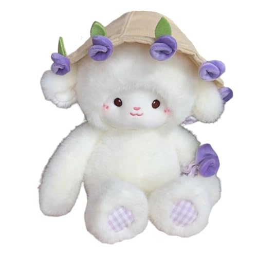 Genérico Peluche De Cordero Bebé - 30 Centímetros Muñeco Suave Abrazable