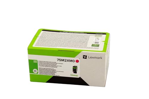 Lexmark 75M2XM0 cartuccia toner 1 pz Originale Ciano (RETURN TONER CARTRIDGE MAGENTA - F/ CS632 CX635 11.7K)