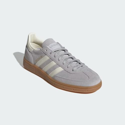 Image of adidas Handball Spezial Men's Shoes, Grey Two /Cream White /Cloud White, Size 7.5