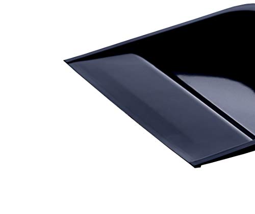 Superio Heavy Duty Dustpan - Durable Plastic With Comfort Grip Handle, Lightweight Multi Surface Dust Pan For Easy Sweep Broom 10 Inch Wide (Black) #TOP2