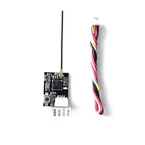 2.4G FS-RX2A Pro V1 8CH PPM IBUS AFHDS 2A Micro FPV Receiver for Turnigy Evolution Flysky FS-I6 FS-I6X FS-I6S FS-TM8 FS-TM10 FS-I10 Transmitter Micro Carbon Fiber Quad Frame 80-150mm FPV Racing Drone