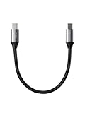 CableCreation Short USB4 Cable 0.5FT, Thunderbolt 4 Cable 40Gbps, 240W, 8K@60Hz, Compatible with Thunderbolt 3, Thunderbolt 4 and USB-C