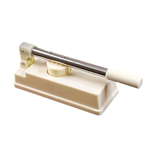 DINHEAROM Ergonomic Handmade Corn Tortilla Maker Dumpling Embossing Cutter Quick Easy Dumpling Skin Press Mold Multi-use Dough Presser for Homemade Pastries